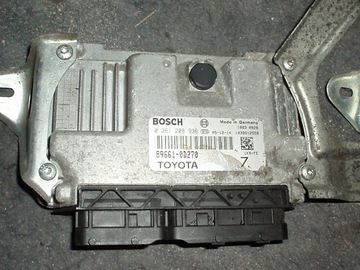 Компьютер двигателя toyota yaris 2 1, 0 0261208936, фото