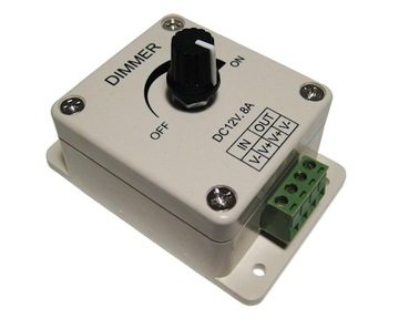 Диммер механический 8a 12-24v led подсветка з ручками, фото