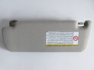 Prius plus sun visor right sloneczni, фото