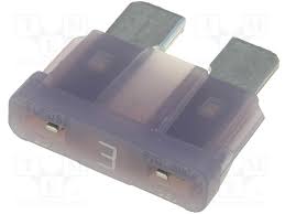 Fuse shallow water 3a 10 pieces uni unival, фото