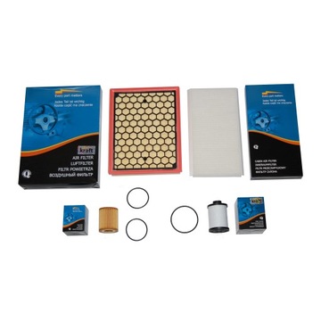Filters kraft set opel vectra c 1.9 cdti 4pcs., фото