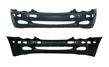 Bumper front mercedes c - class w203 00 - 04 for painting, фото