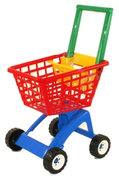Trolley shop, market for children product polish, фото