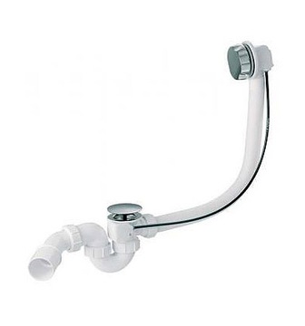 Siphon bathtub or ford - automatic stopper, фото