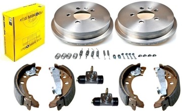Барабаны колодки цилиндры audi a2 seat ibiza 6l 6j cordoba 6l 2002- чугун, фото