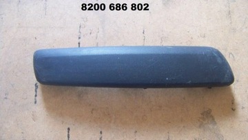 Renault clio 3 overlay left rear bumper back, фото