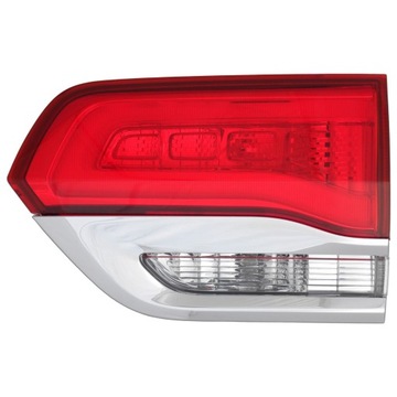 Jeep grand cherokee wk2 2014 - 2021 фонарь задний правый крышки з хром, фото
