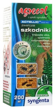 Actellic 500ec 200ml wolek grain agrecol, фото