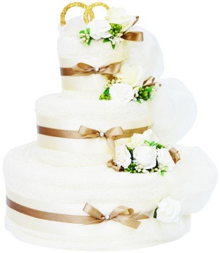 Cake 8 towels great for a gift wedding, фото