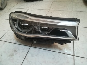 Bmw 7 g11 g12 фара права передня адаптив led підсвідка, фото