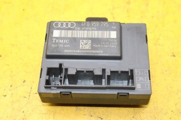 Block left rear door audi a6 c6 station wagon, фото