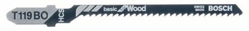 Blade to jigsaws bosch t119 bo x 3pcs, фото