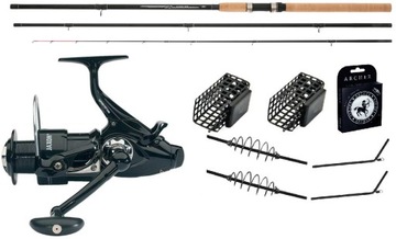 Mikado feeder 3, 9m/ 100g reel jaxon satori, фото