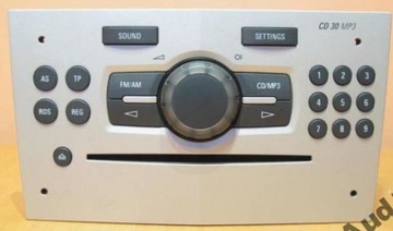 Автомагнитола opel antara astra zafira corsa cd 30 mp3, фото