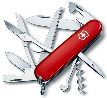 Victorinox 1. 3713, folding huntsman, 91 mm, 15 functions, red, фото