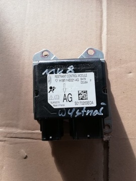 Ford fiesta mk8 airbag control unit h1bt-14b321-ag, фото