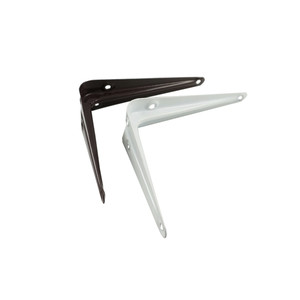 Angle fasteners under shelves support 100x75 brown, фото