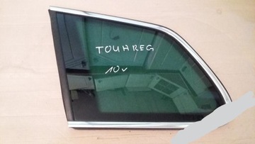 Vw touareg 2010 год. стекло кузова боковая левая, фото