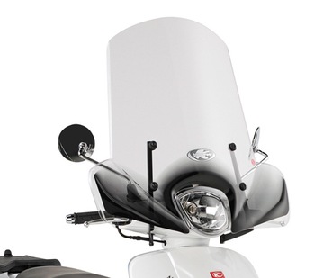 Kymco like 50-125-200i glass fairing kappa givi, фото