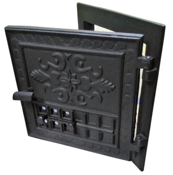 Door cast iron 365x355 slab bread vegetables, фото