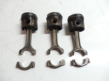 Piston connecting rod fiat panda 1.3 jtd, фото