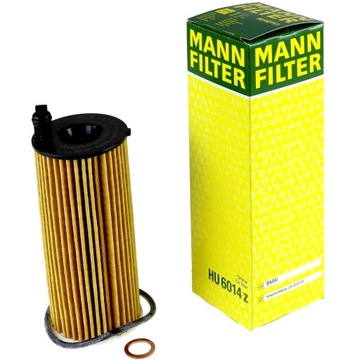 Mann фильтр мясляный hu6014/ 1z bmw x3 f25 x4 b47 d20 3 f30 g20 b38 b15 b48 b20, фото