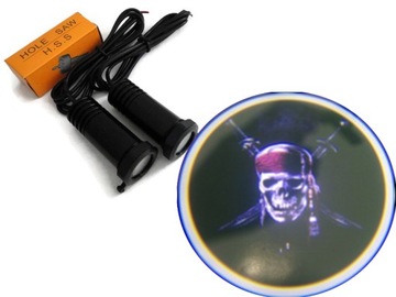 Welcoming light logo pirates maxx power 2x7w, фото