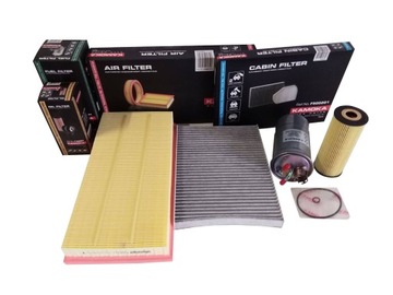 Seat leon 1m1 1, 9 tdi sdi filter set kamoka, фото