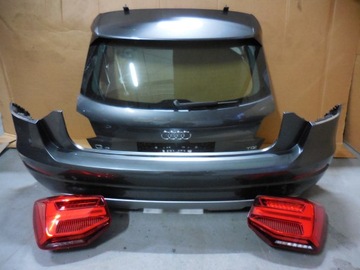 Audi q2 81a s-line complete ass lid bumper lz7s, фото