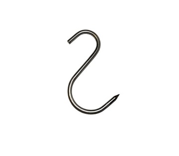 Hook wedzarniczy single for smoking sausages zut that 5 mm 10 centimeters, фото