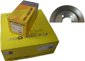 Disks mikoda 1761 pads renault laguna 3 front, фото