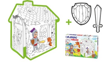 Great lodge for painting mochtoys knight 99x68x78cm, фото