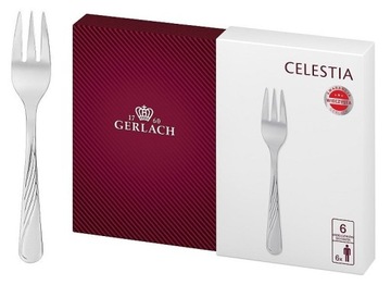 Fork dessert gloss gerlach celestia 6 pcs., фото