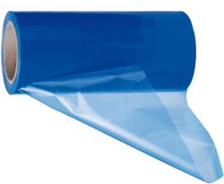 Protective film self-adhesive pe blue 250x100m, фото