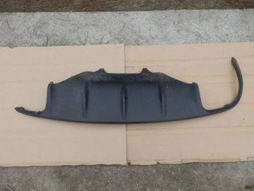Porsche macan 95b overlay rear bumper spoiler, фото