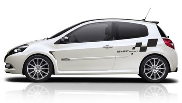 Наклейки renault clio sport высшего качества, фото