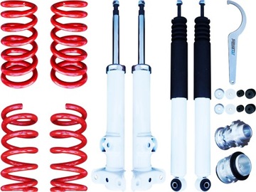 Adjustable suspension threaded mercedes sl r129 89 -, фото