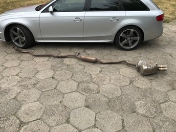 Audi a4 b8 випуск вихлопна труба 8k0253611be 8k0253411r, фото