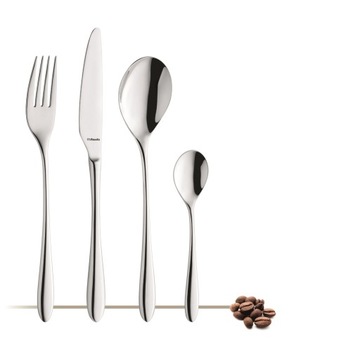 Amefa 36 cutlery complete dining stainless steel thick 1120 cuba set 6 places, фото