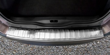 Накладка защита бампера renault scenic 3 09-16, фото