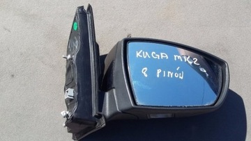 Ford kuga mk2 2013-2015 r mirror right 8 contacts, фото