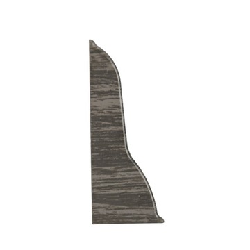 Left end angle pvc 23 x 62 dl. 2cm oak, фото