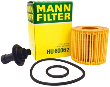 Mann - filter hu 6006 з grease filter, фото