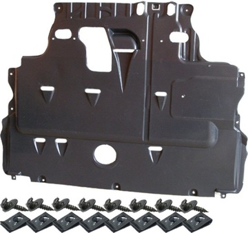Mazda 3 5 diesel 03-08 protection motor clips, фото