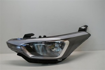 Hyundai i20 2015+ . front headlight ordinary original., фото