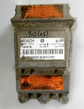 S - class w221 sensor airbag control unit 0285001995, фото