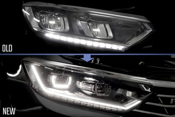 Адаптери vw passat b8 ліхтаря led підсвідка на led підсвідка поворотні, фото