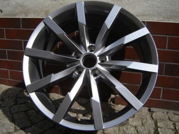 Диск vw новий beetle passat 20 5x112 оригінал 5c0, фото