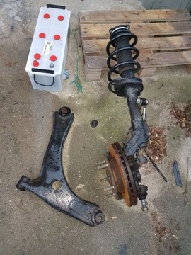 Transit mk7 left shock absorber trunnion 16", фото
