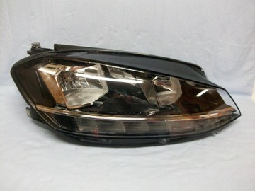 Right vw golf vii 5g1 restyling ordinary restyling led backlight good condition e, фото